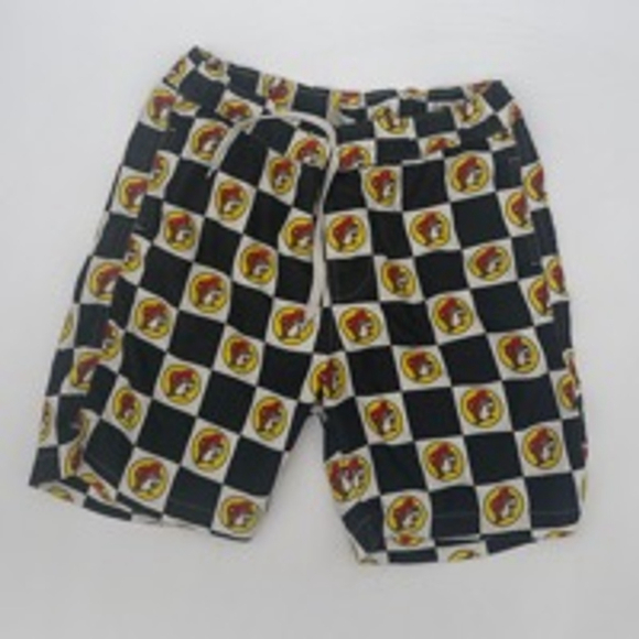 BOYS BUC-EES Swim Shorts Size M Black - Picture 1 of 5